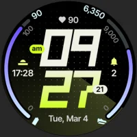 Compact Watch Face